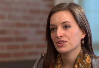 Schyler Nunziata is a first-year Ph.D. student in biology at the University of Kentucky, and she’s the first success story highlighted in a new video series.