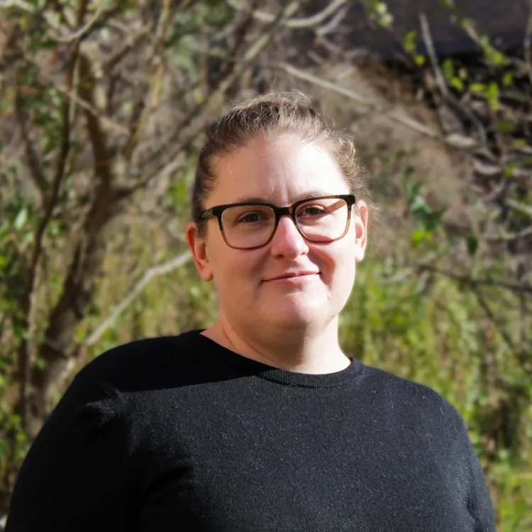 A picture of Dr. Brittany Belin out in nature.